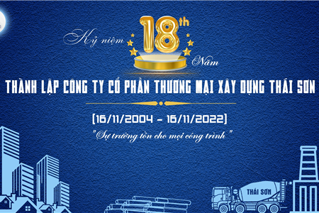 18 NĂM NGÀY THÀNH LẬP CÔNG TY 16/11/2004 - 16/11/2022