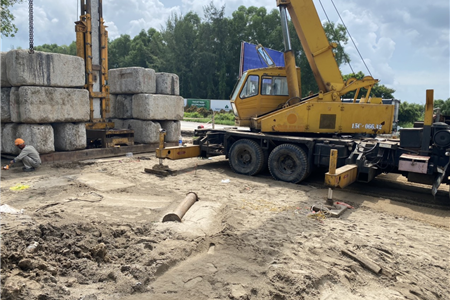 Dự án: Thi công mở rộng QL10 đoạn từ cầu Kiền đến cầu Đá Bạc