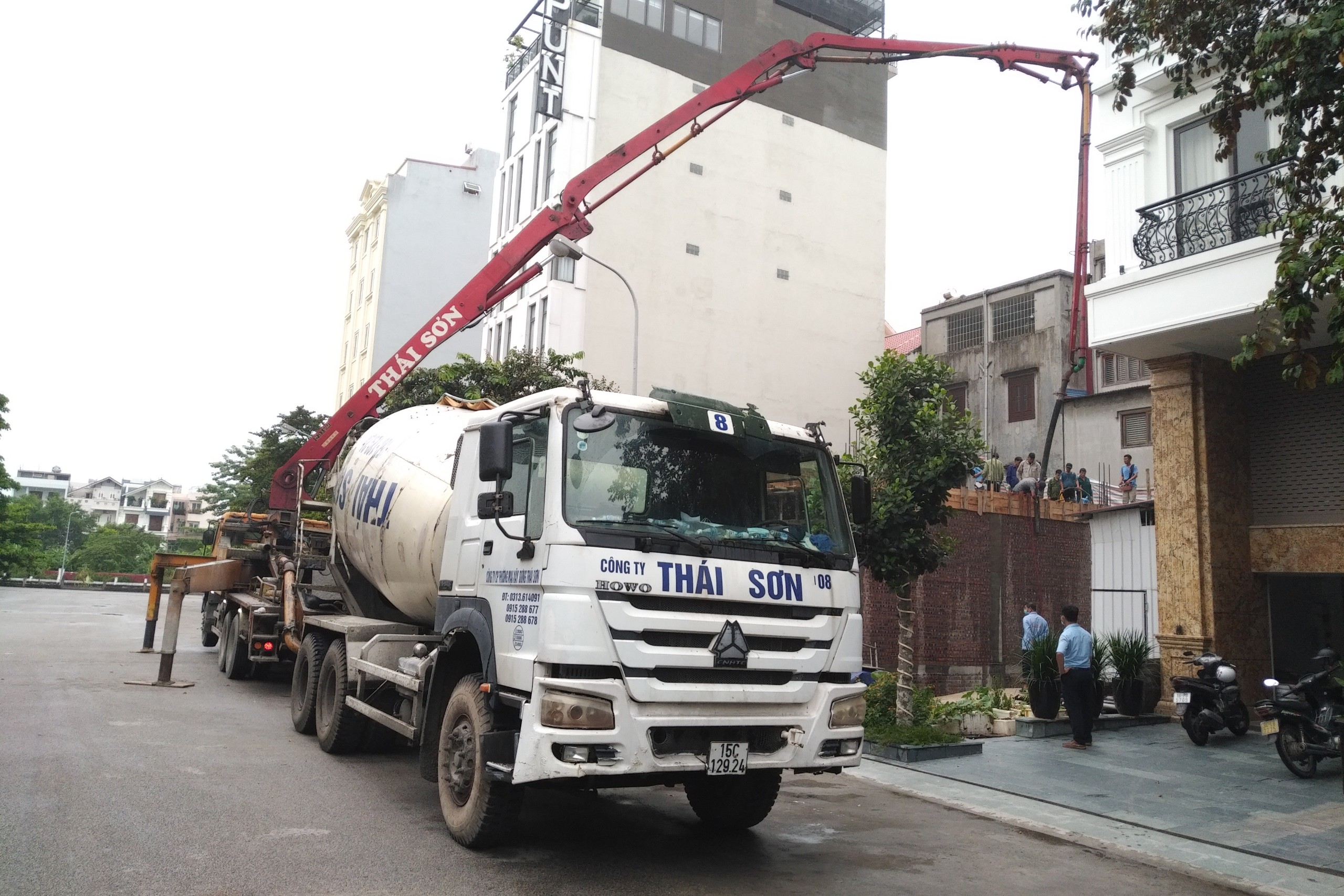 Công trình nhà ông Lê Viết Quyên