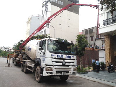 Công trình nhà ông Lê Viết Quyên